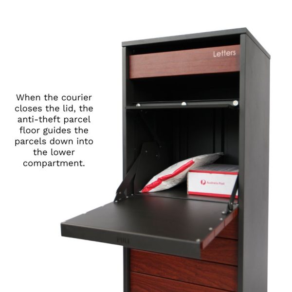 Small Inbuilt Letterbox Austin 2 Small Parcel Mail Freestanding Letterbox Buy Online ...