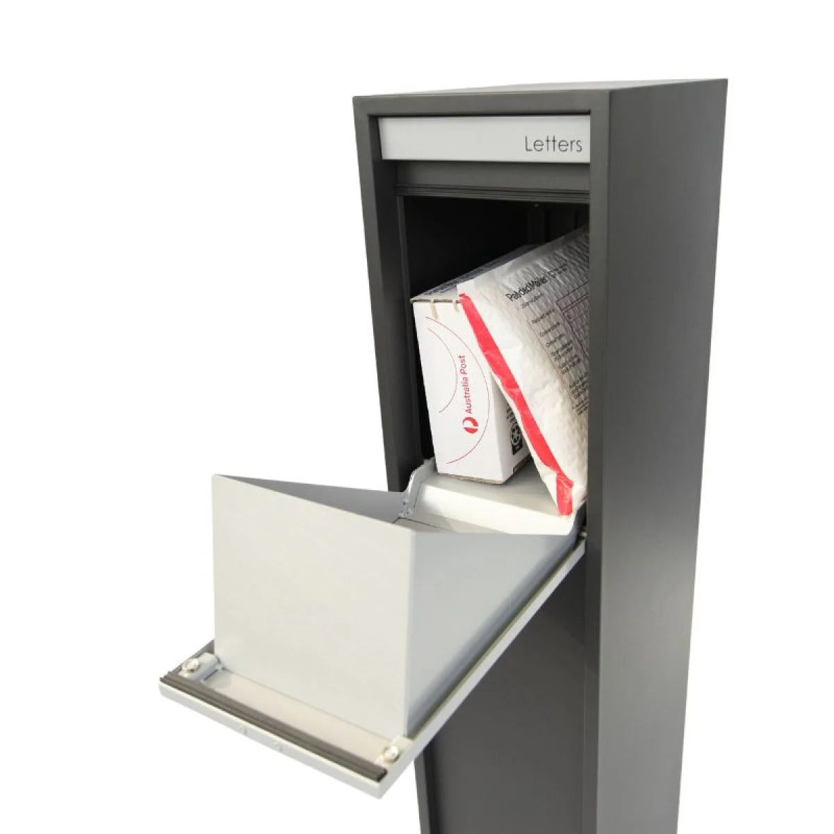 Small Inbuilt Letterbox Austin 2 Small Parcel Mail Freestanding Letterbox Buy Online ...